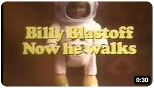 Billy Blastoff Spaceman Collectibles Toy by Eldon vintage TV commercials